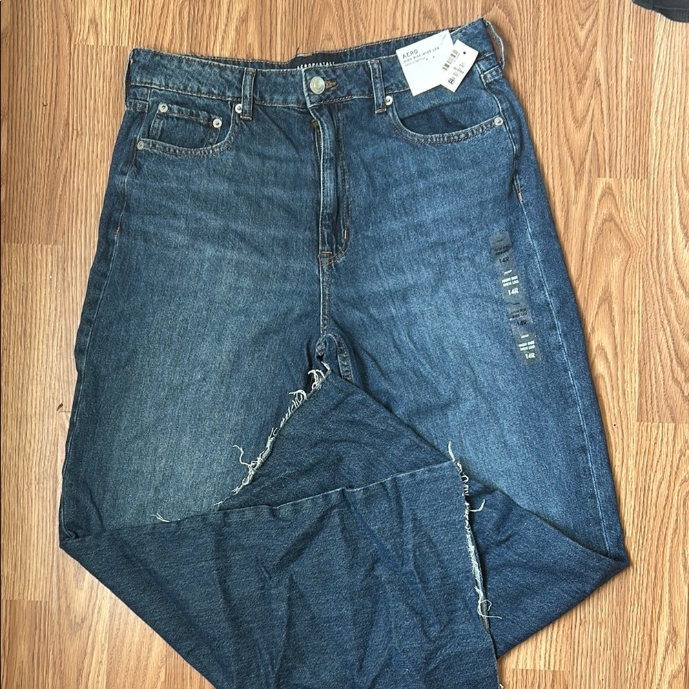 Blue Distressed Jeans